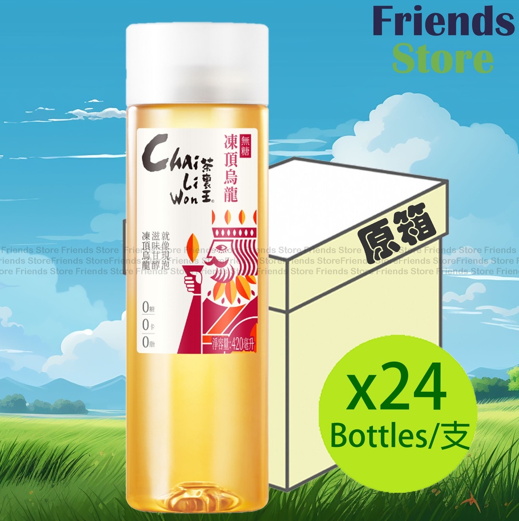 Chai Li Won - [Full Case] Sugar-Free  Oolong Tea (420ml X 24)