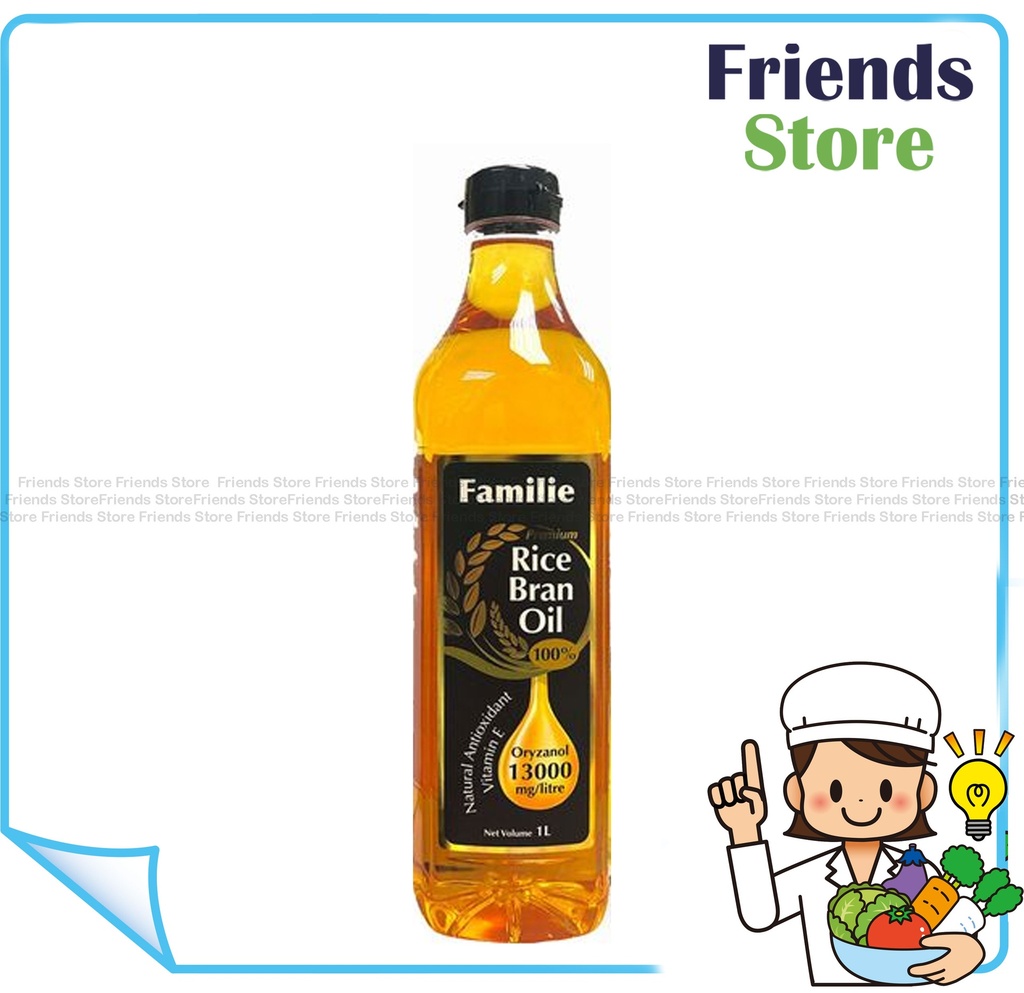 Familie - Premium Rice Bran Oil 1L (1L X 1)