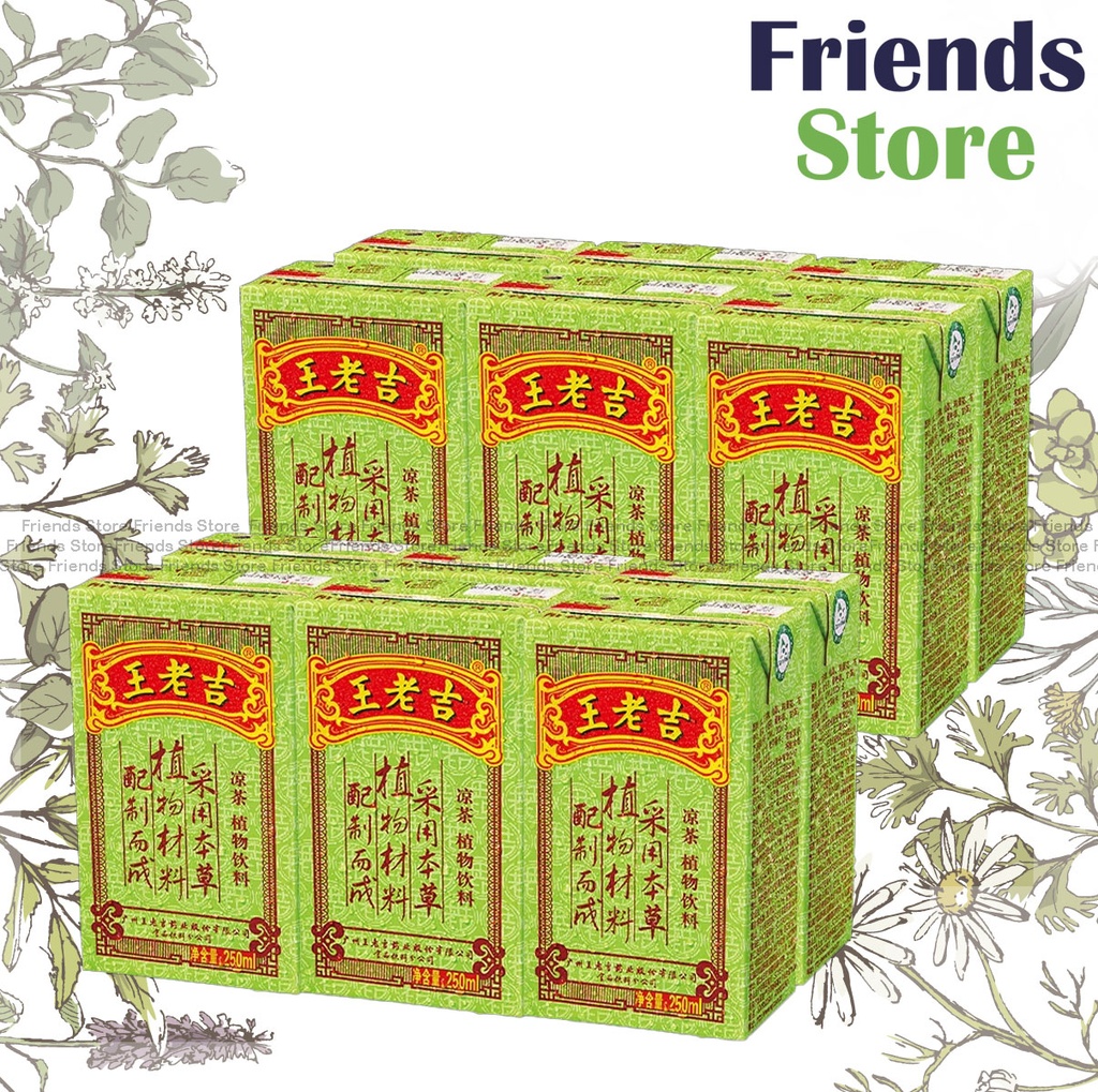 Wong Lo Kat - 紙包裝王老吉 Herbal Tea (250ml X 12)