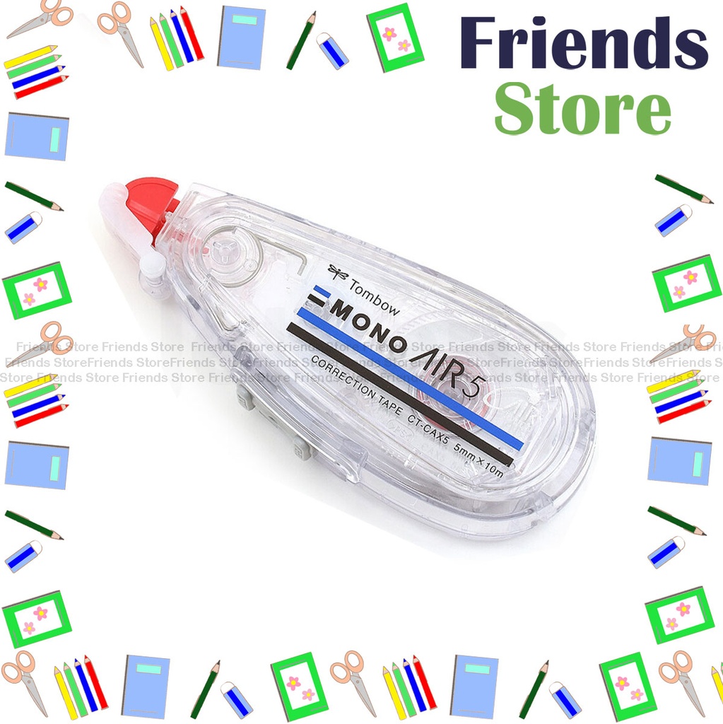 [19024A] Tombow - MONO AIR TOUCH AIR5 Correction Tape CT-CAX5 (W5mm X L10m/1pc)