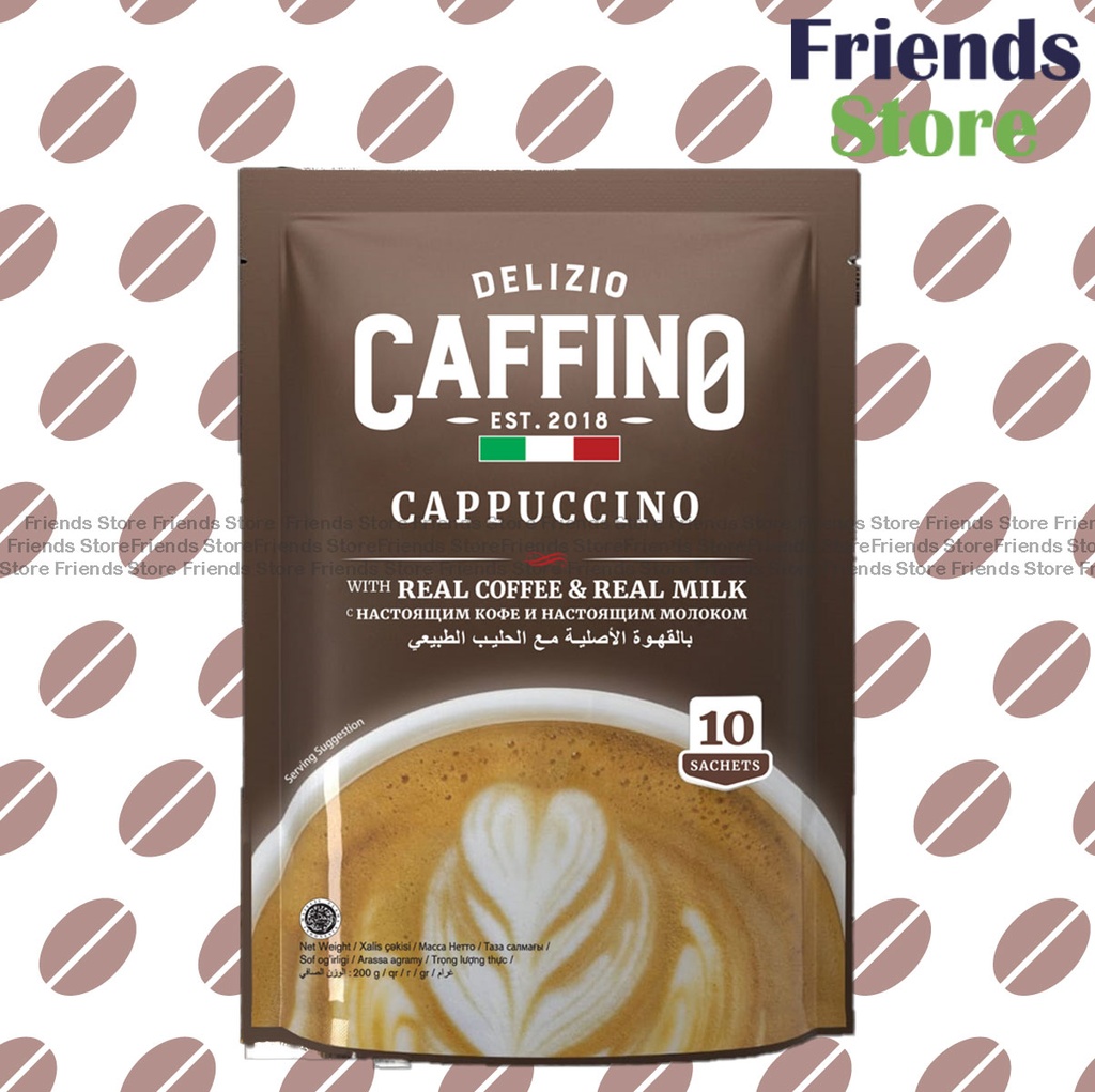 CAFFINO クラシック泡立ちコーヒー（10スティック/袋・並行輸入）
