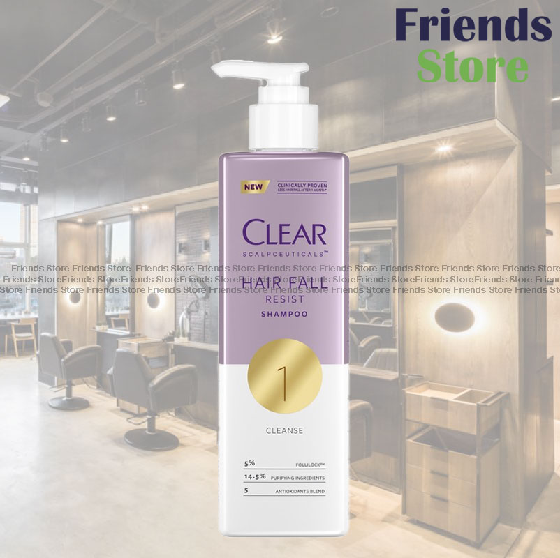 [PA040] CLEAR - Women Hairfall Resist Shampoo 300ML (Random Packing)