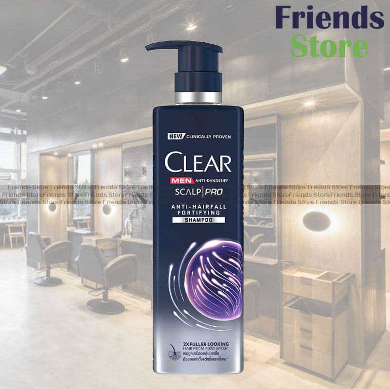 [PA038] CLEAR - Men Scalp Anti Hair Fall Shampoo 300ML (Random Packing)