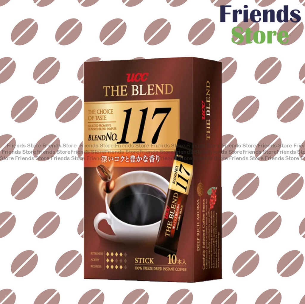 [4A8B] UCC - Boxed The Blend 117 Instant Coffee (Box of 10 Sachets)