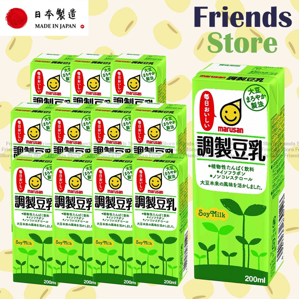 marusan - <迷你裝> Processed Soy Milk (200ml X 12)