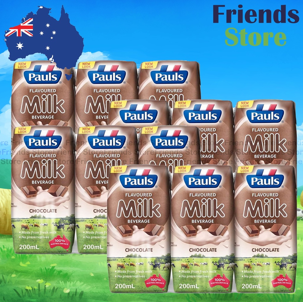 [4004421GF] Pauls - [Full Case] <細盒裝> UHT Chocolate Milk (200ml X 6 X 4)