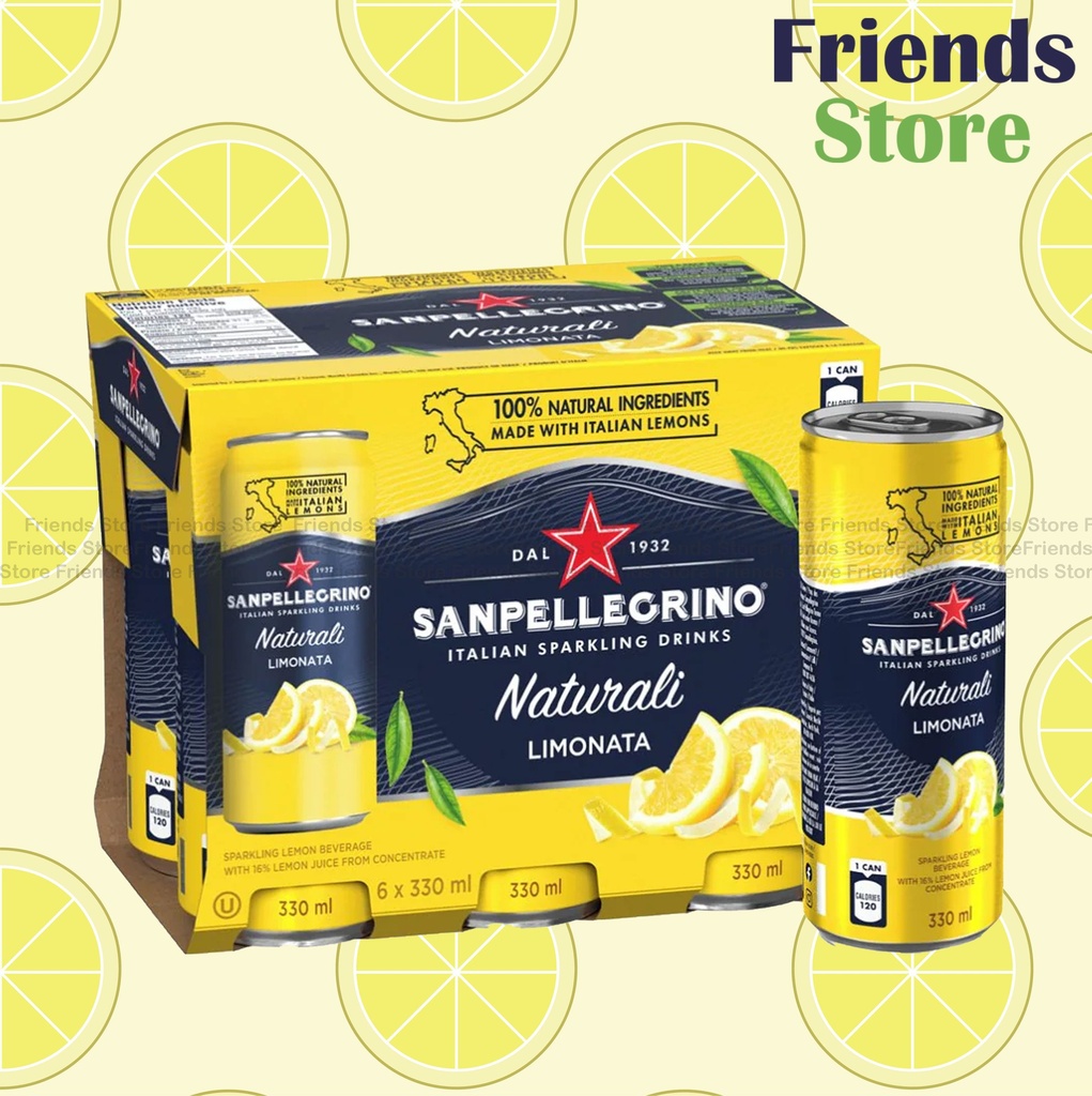 San Pellegrino - San Pellegrino Sparkling Limonata (Lemon) (330ml X 6)