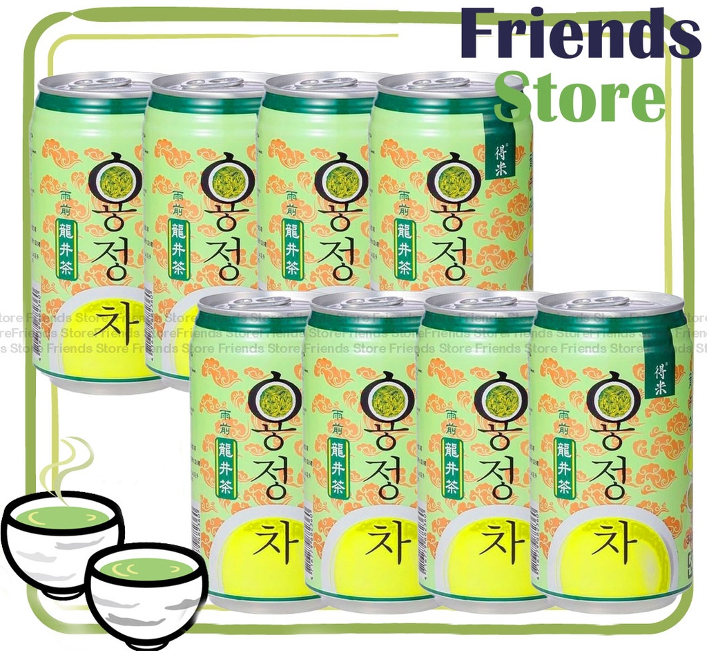 [400492A] デミ - 缶入り 雨前龍井茶 (320ml x 8)