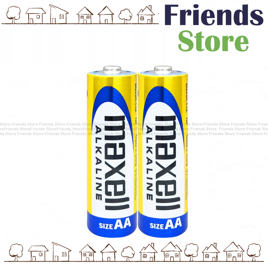 [12766E1] แบตเตอรี่อัลคาไลน์ Maxell ขนาด AA 2A (2 ก้อน/แพ็ค)