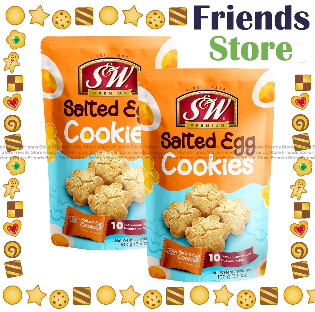 S&W - Salted Egg Cookies (100g X 2)