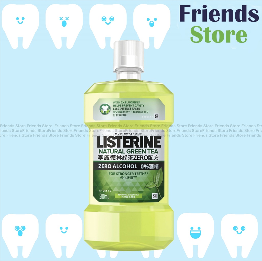 [PA018] 李施德林 - 綠茶ZERO配方漱口水500毫升 (803447)