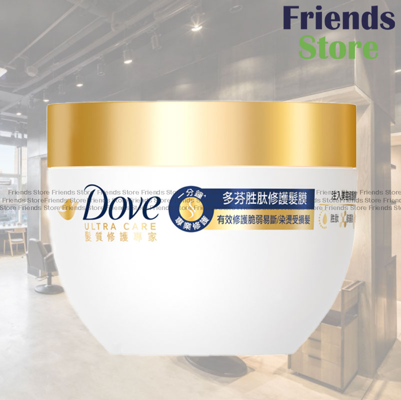 [PA049] ダヴ - 1分間ペプチドリペアヘアマスク 260g | 1分で10倍強い髪へ