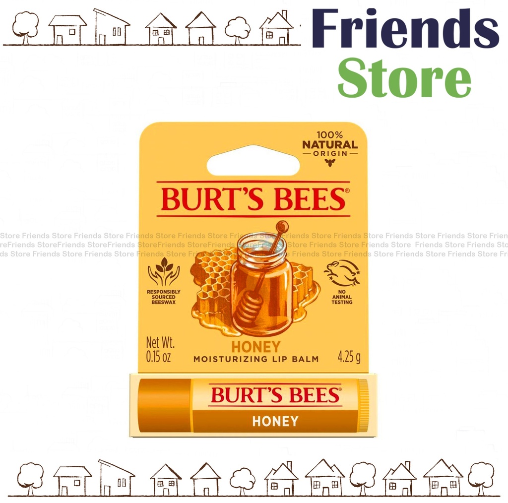 [PA051F] BURT'S BEES ハニーリップバーム（4.25g）