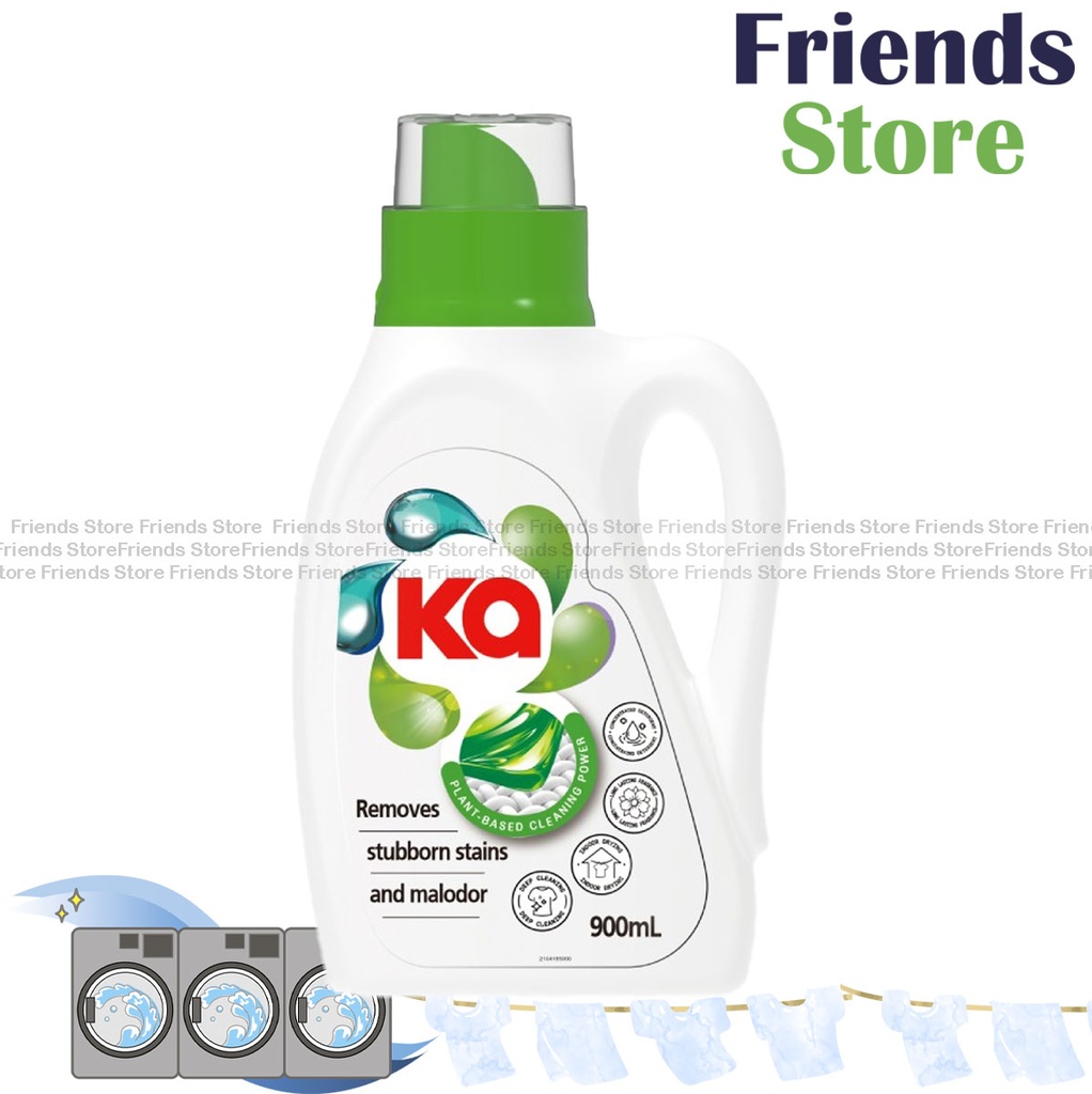 [KA001] Ka - 4 in 1 Laundry Detergent Indoor Drying 900ml (6775100) (Random Delivery)