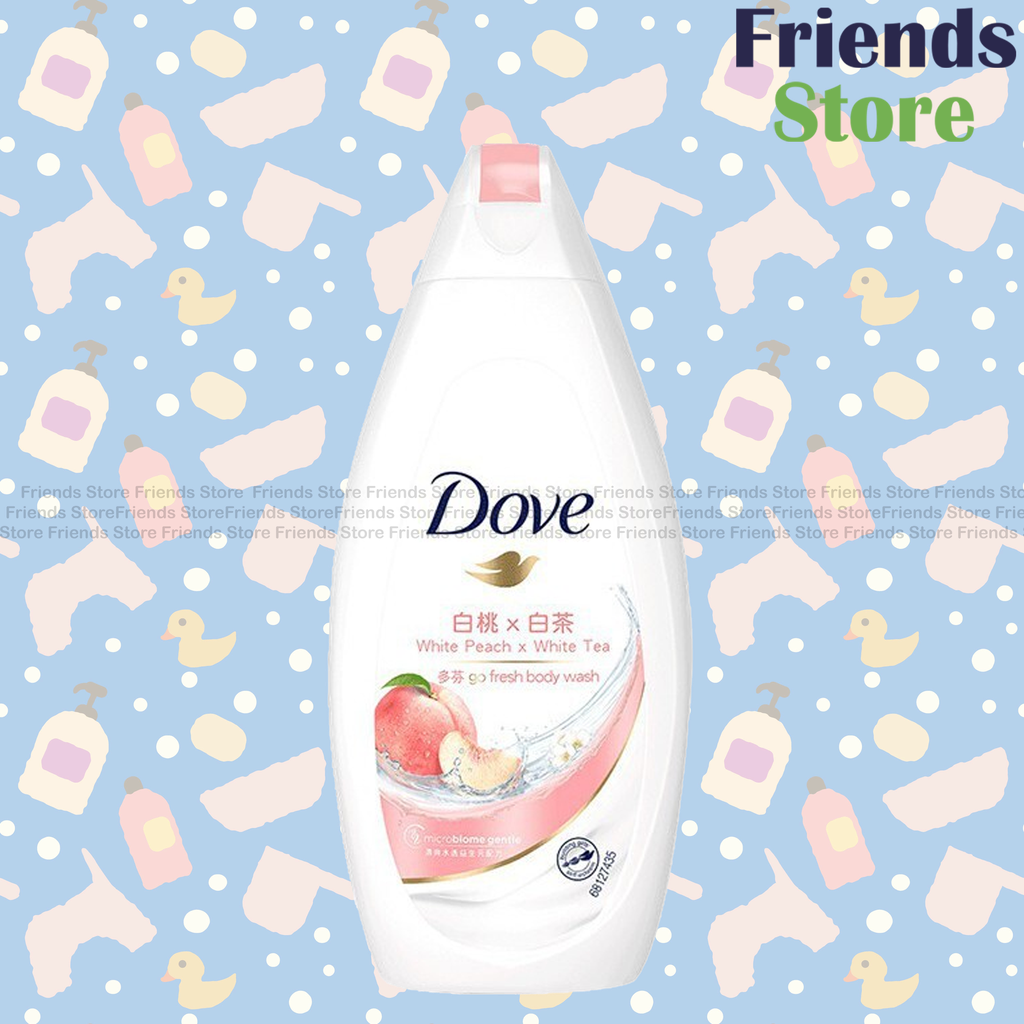 多芬 - 白桃白茶沐浴乳 (新舊包裝隨機發送)