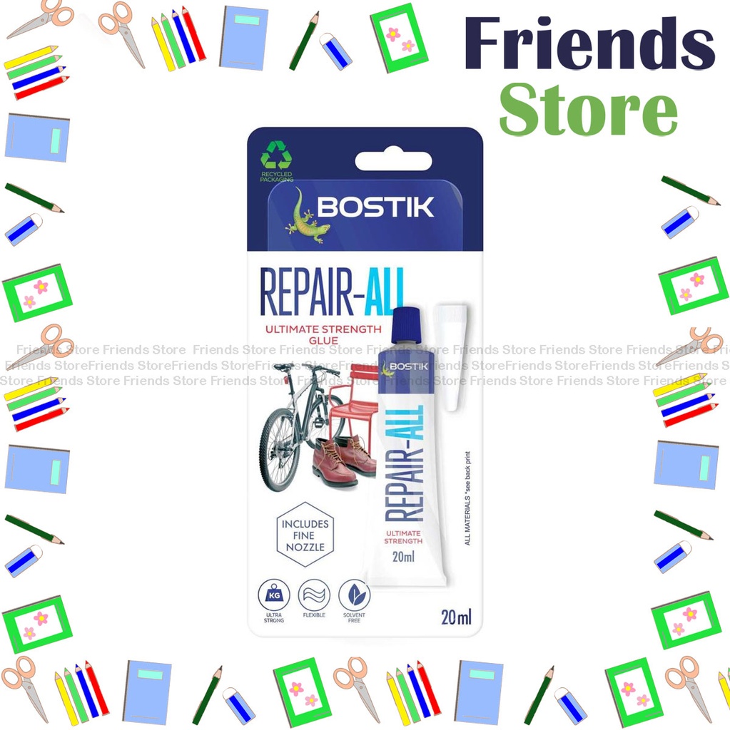 [26005C] Bostik - Repair-All Ultimate Strength Glue (20ml X 1)