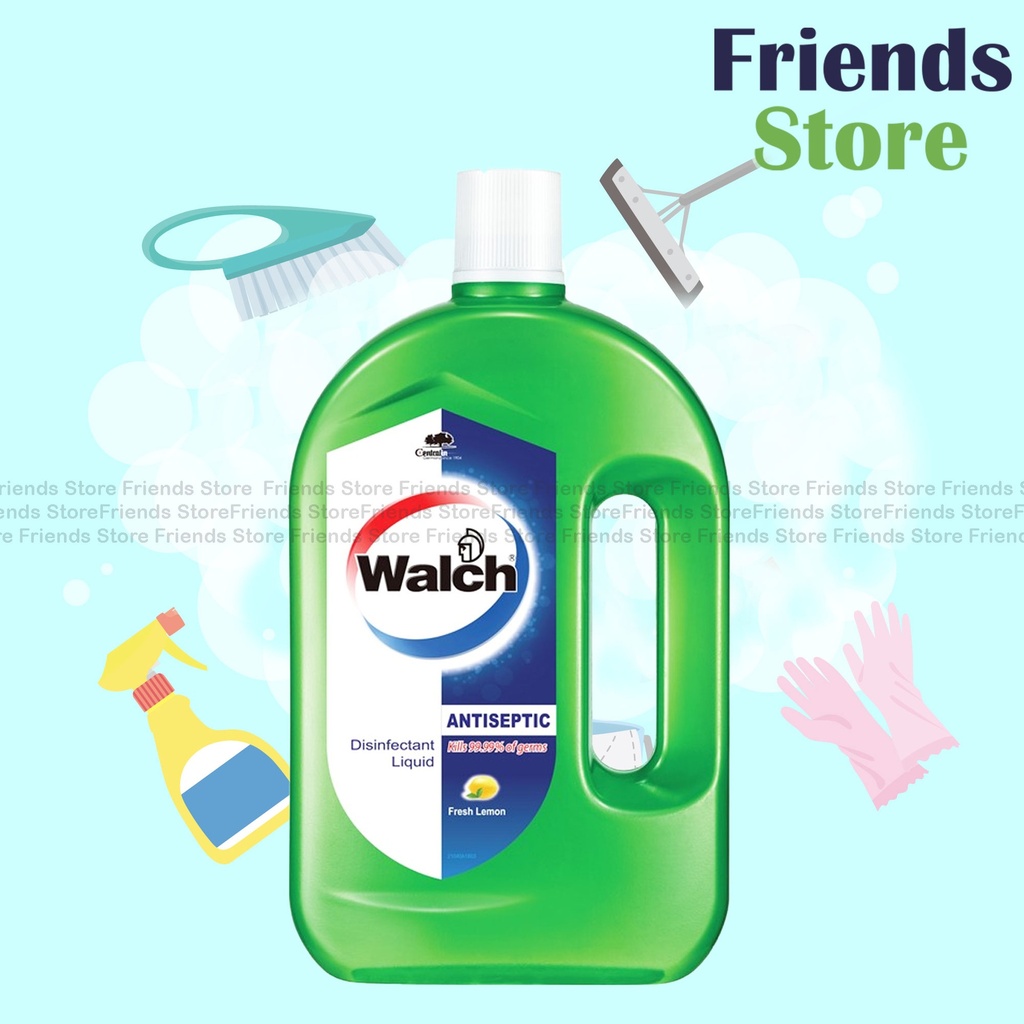 [PA032B] Walch - Antiseptic Disinfectant Liquid (Fresh Lemon) 1L
