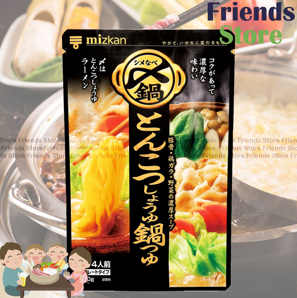 Mizkan - Soup Base for Hot Pot (Pork Bone & Soy Sauce Nabe) 648710 (750克 x 1)