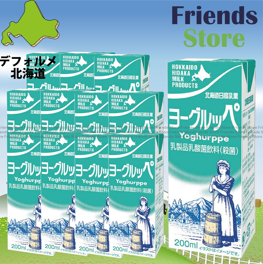 [40106J] Hidaka - 北海道日高乳業 乳酸菌飲料 <細盒裝> (200毫升 X 12)