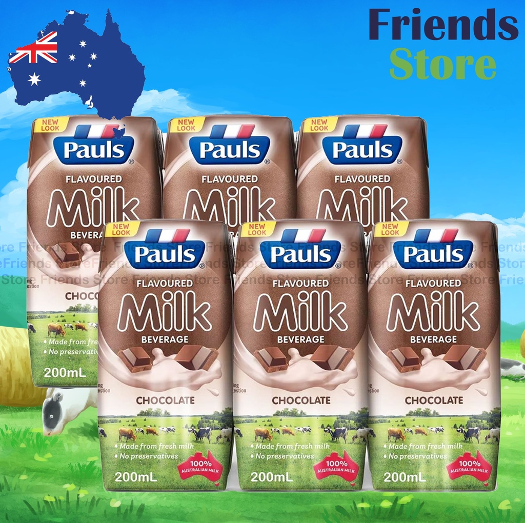 [4004421G] Pauls - <細盒裝> UHT Chocolate Milk (200ml X 6 X 2)