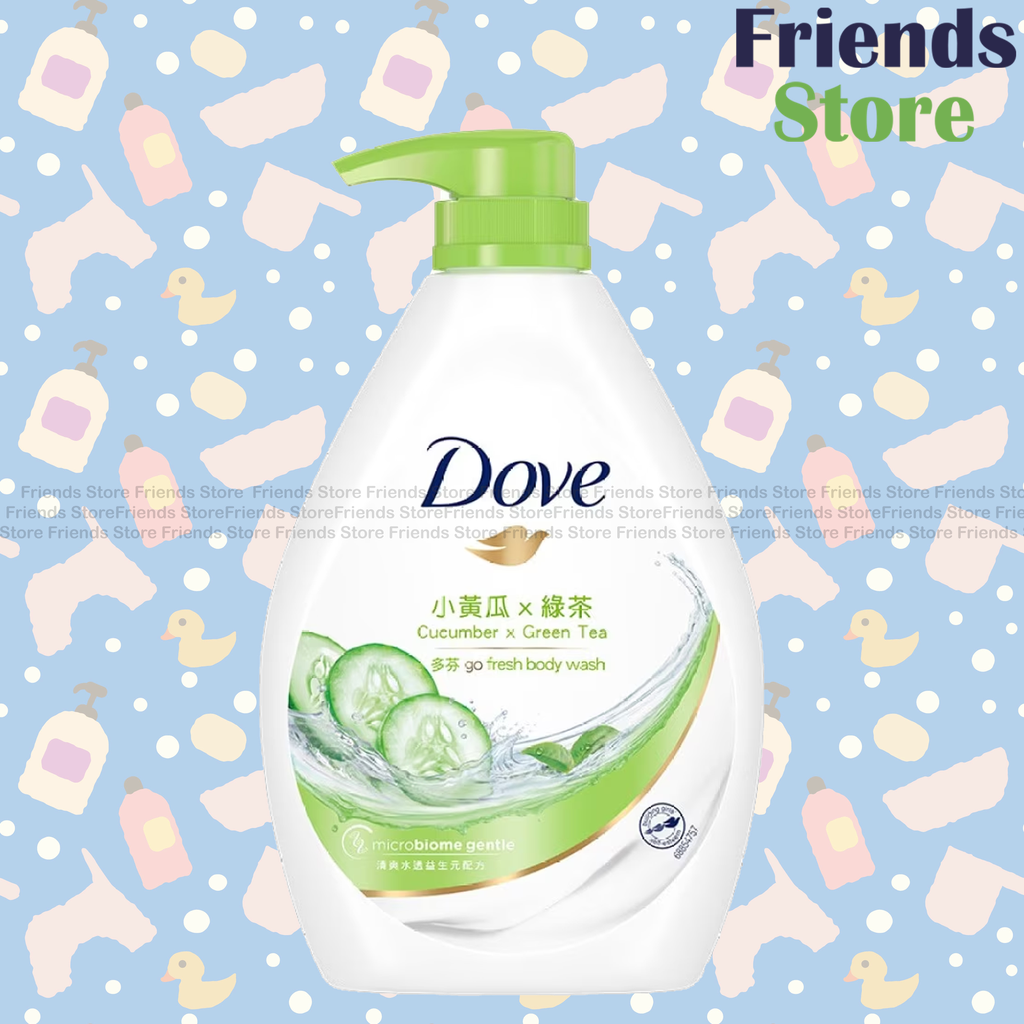 [DV003] 多芬 - 清爽水嫩 小黃瓜X綠茶 沐浴乳 (新舊包裝隨機發送)