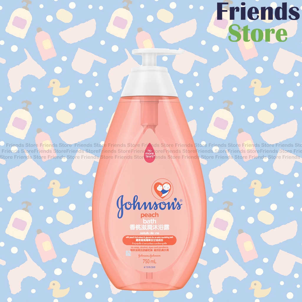 ジョンソンズ - フレッシュピーチシャワージェル 750ml