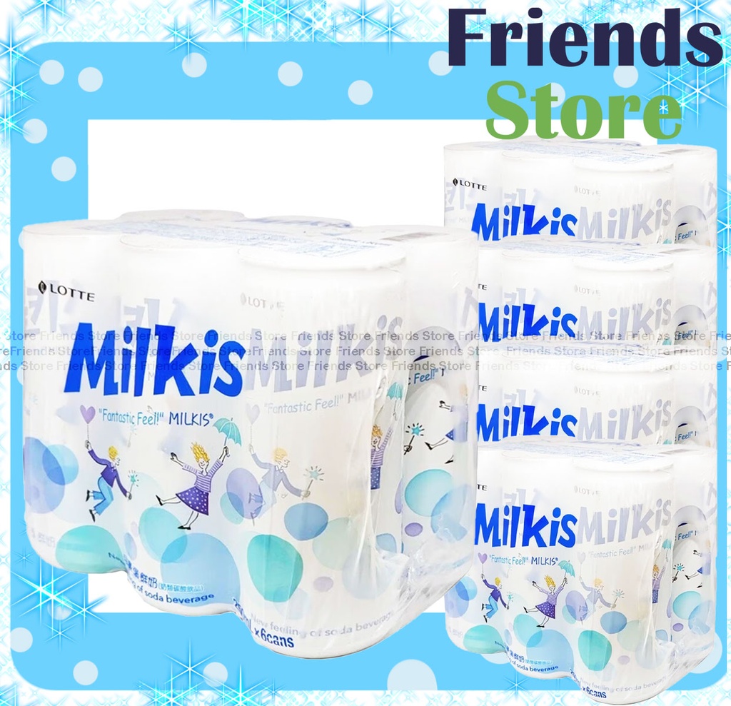 [400789N1F] Lotte - [Full Case] Milkis Original (250ml x 30) <原味> Packing Randomly Distributed 