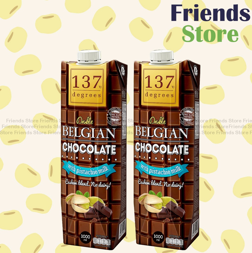[ES006] 137°C ダブルベルギーチョコピスタチオミルク（1L×2本）