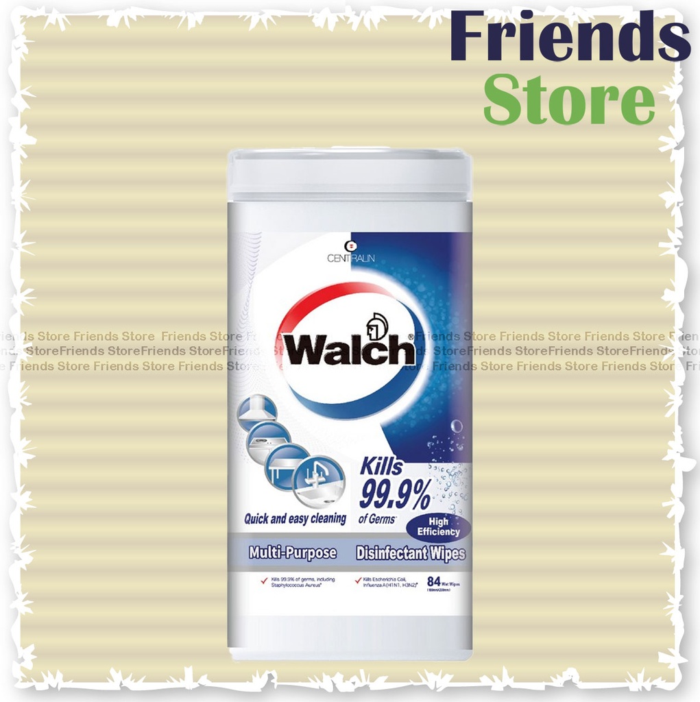 [240052C1D] 威露士 - 高效去污型 多用途消毒濕紙巾 -原味 (84片桶裝)