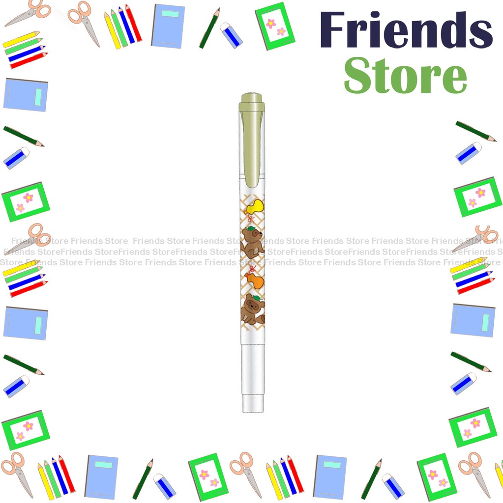 [124039K2E] ZEBRA - Limited Edition -Luck Series Mildliner Brush Highlighter WKT7-LCK-MOL