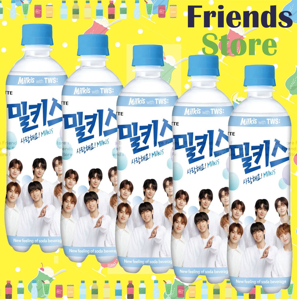 ロッテ - ＜中国語版＞ミルキス ボトル入りクリームグルーヴミルク（500ml×5）