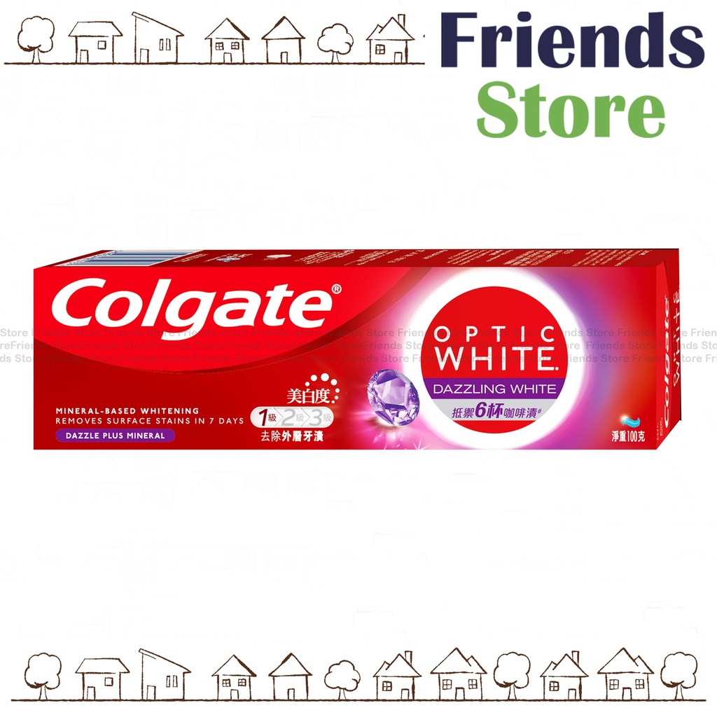 Colgate - Optic White Dazzling Plus Mineral Toothpaste（輕悅薄荷） 100g