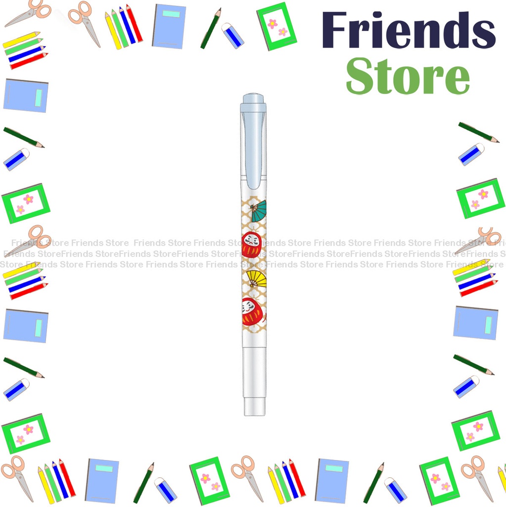 [124039K2A] ZEBRA - Limited Edition -Luck Series Mildliner Brush Highlighter  WKT7-LCK-MSOB