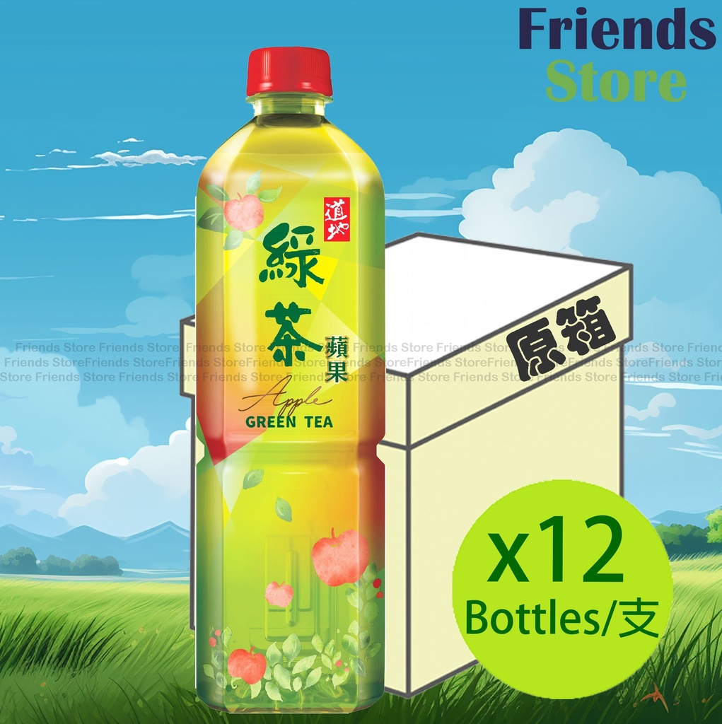 Tao Ti - [Full case] Apple Green Tea  (900ml X 12)