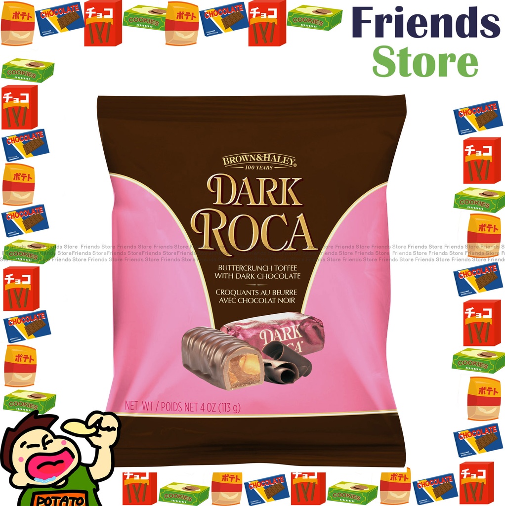 Almond Roca - Dark Roca Buttercrunch Toffee w/ Dark Chocolate (113g) Dealer's Goods of HK