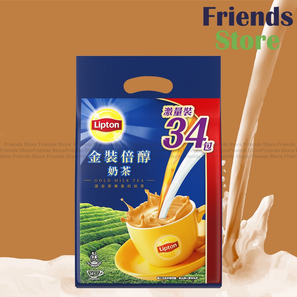 [LT002] Lipton - Milk Tea - Gold 34s (16.5g X 34)