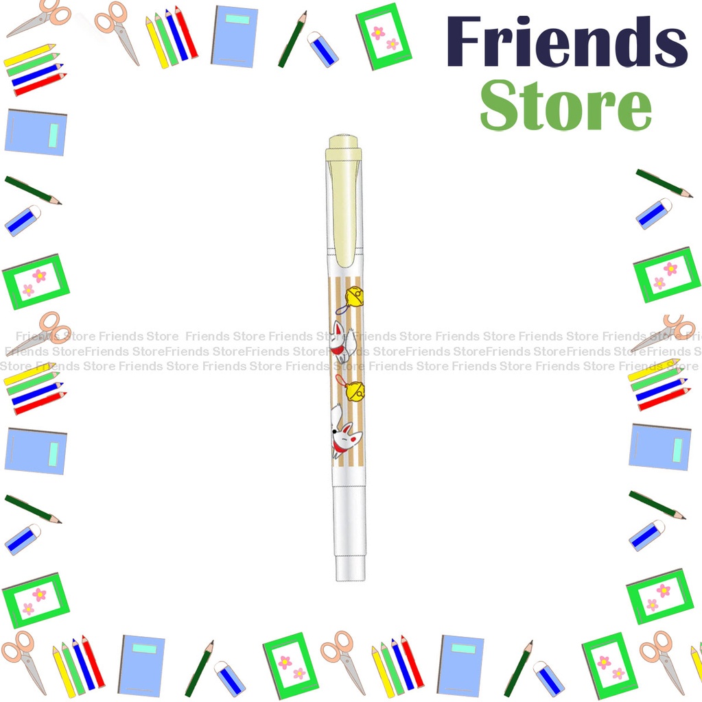 [124039K2D] ZEBRA - Limited Edition -Luck Series Mildliner Brush Highlighter WKT7-LCK-MSY