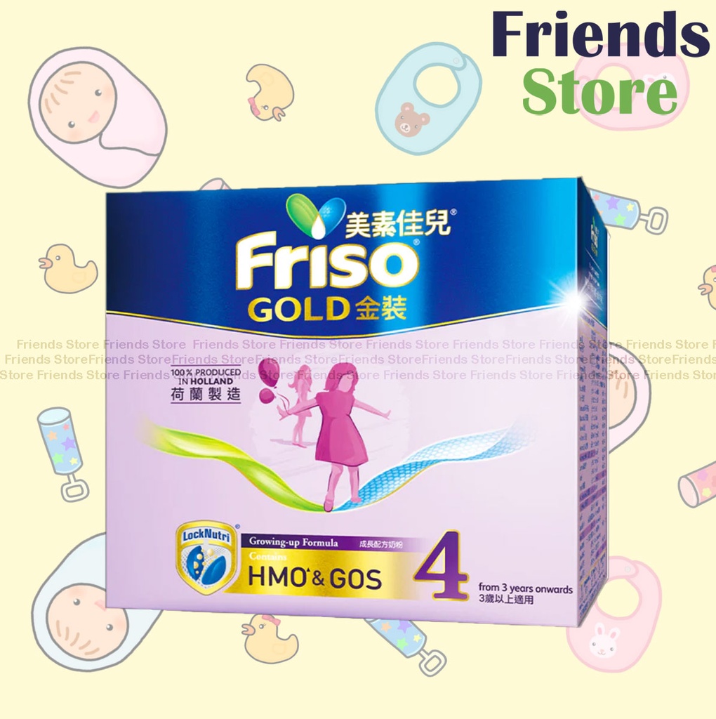 [PP006] Friso® - Friso® Gold Stage 4 สูตรนมผงสำหรับเด็กวัยเจริญเติบโต 1200 กรัม (นมผง) สำหรับเด็กอายุ 3 ปีขึ้นไป