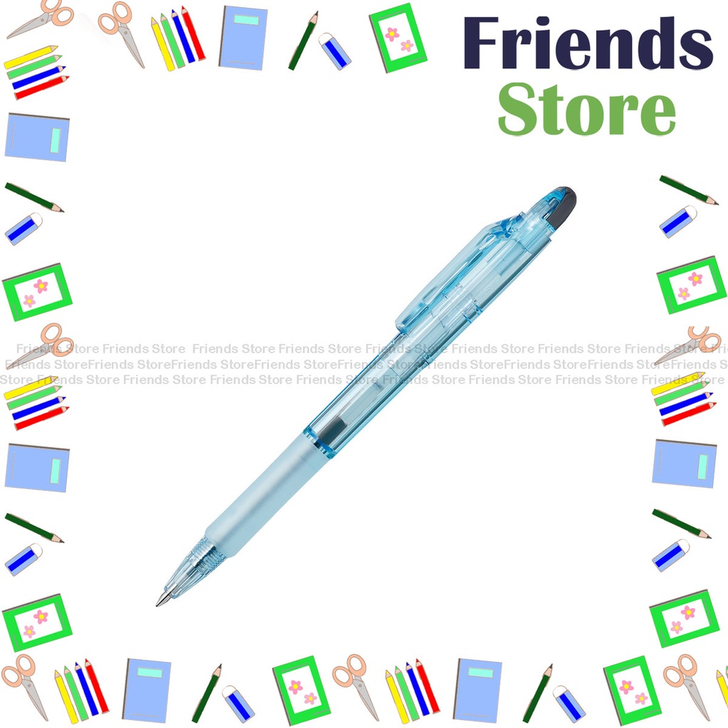 [JM001C] ZEBRA - JIM KNOCK 0.7mm Ball-point Pen-BLACK INK (BI-KRB-EB)