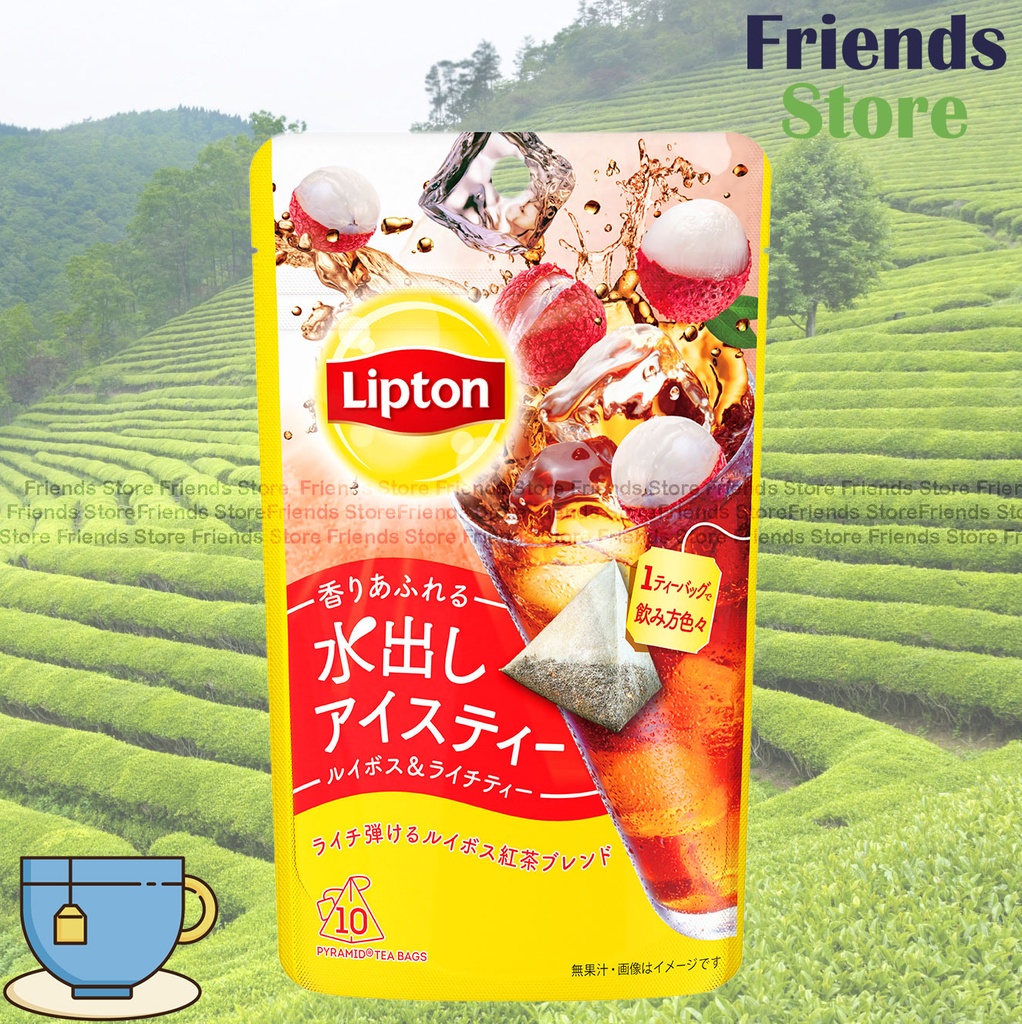 Lipton - Japanese Cold Brew Lychee Flavour Rooibos Teabag 10s 