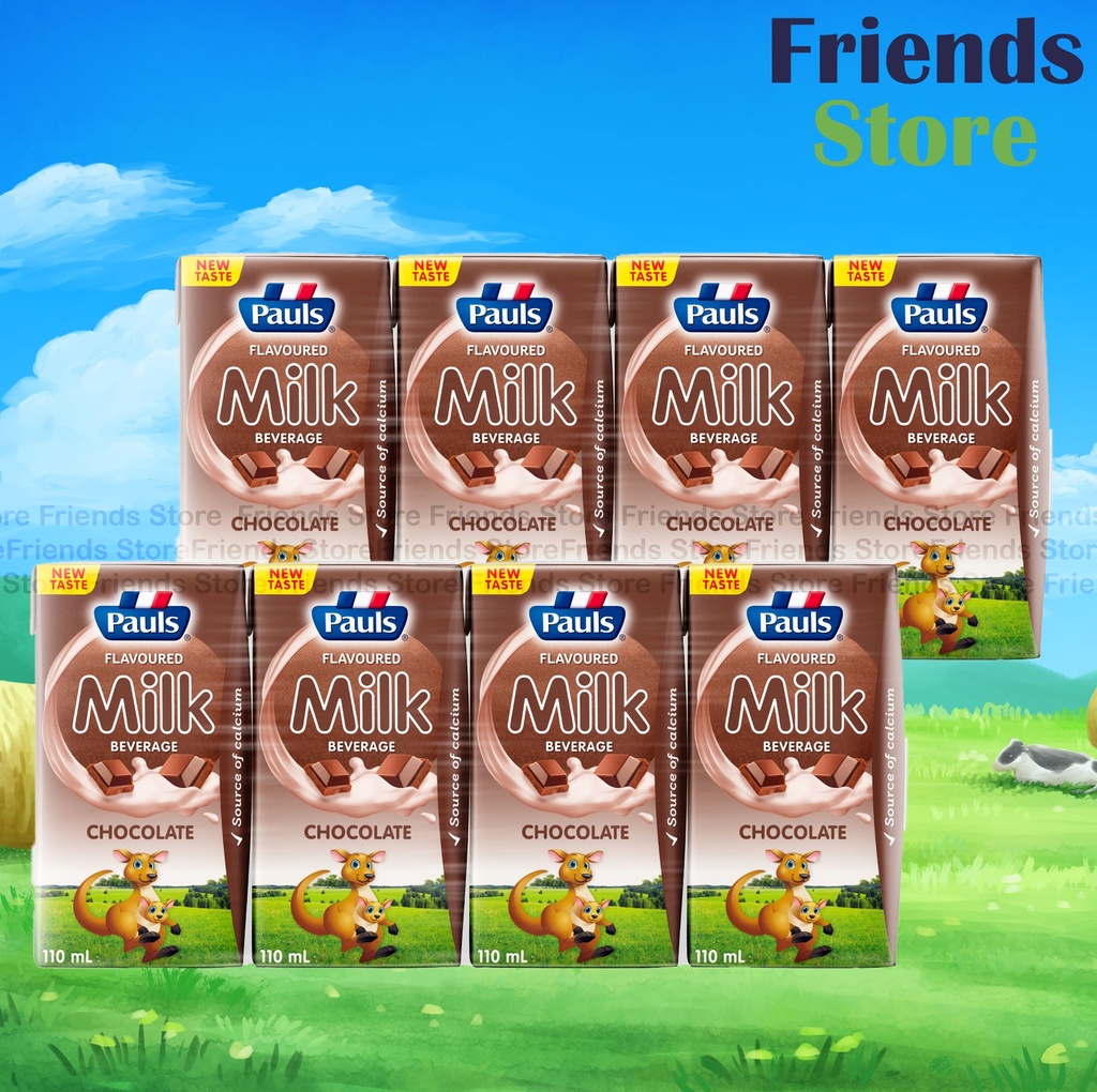 Pauls - <迷你裝> Milk UHT Chocolate (Brown) (110ml X 4 X 2)