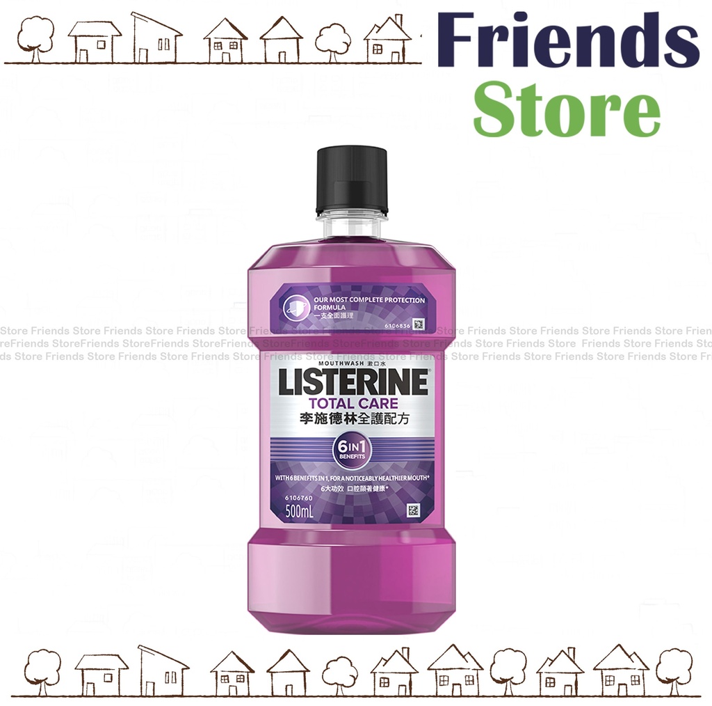 Listerine - น้ำยาบ้วนปาก Total Care(全護配方) 500ml (912200)