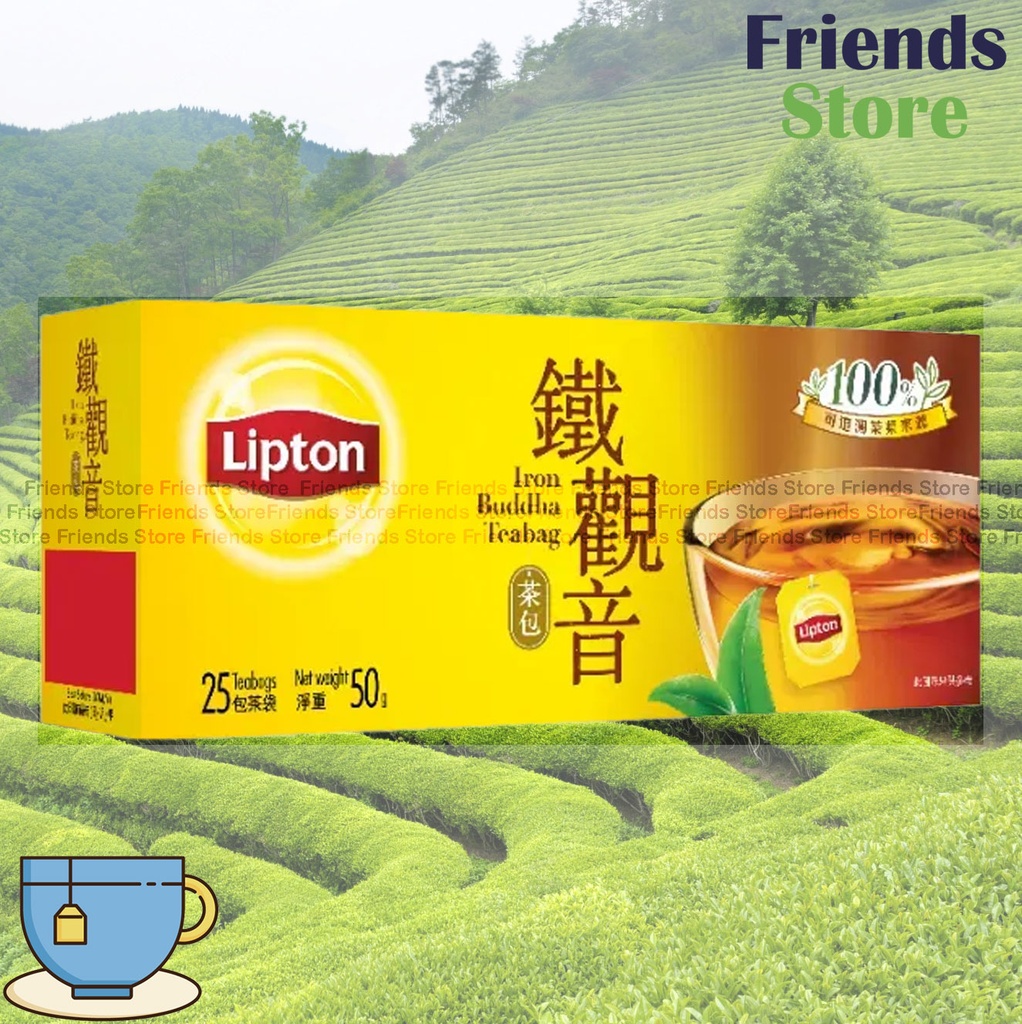 [LT016] リプトン - 中国茶 - 鉄観音ティーバッグ 25個