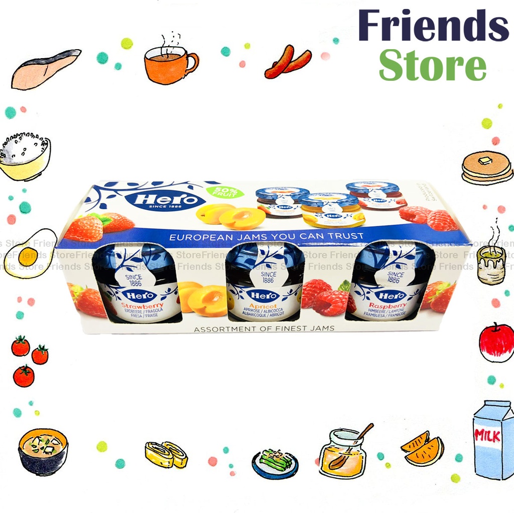 [4HO4] 西来 - ミニミックスフルーツジャム（28.3g×3）