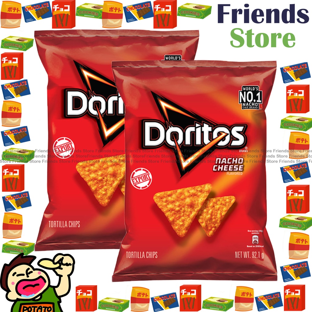 [4007633B9F] Doritos - 多樂脆 芝士味粟米片 (92.1克 x 2) 