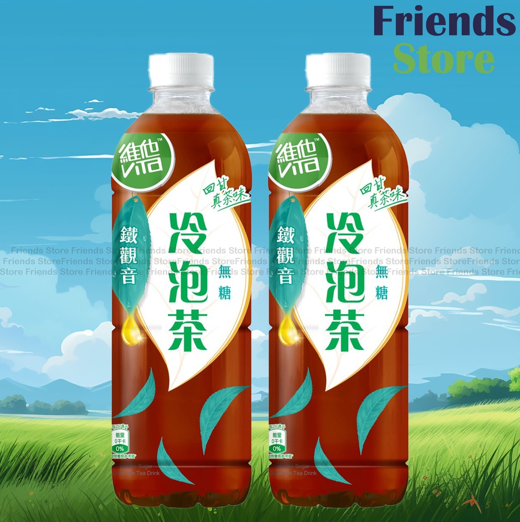 [4001043C] Vita - (大支裝)No Sugar Tie Guan Yin Tea Drink  (860ml X 2)