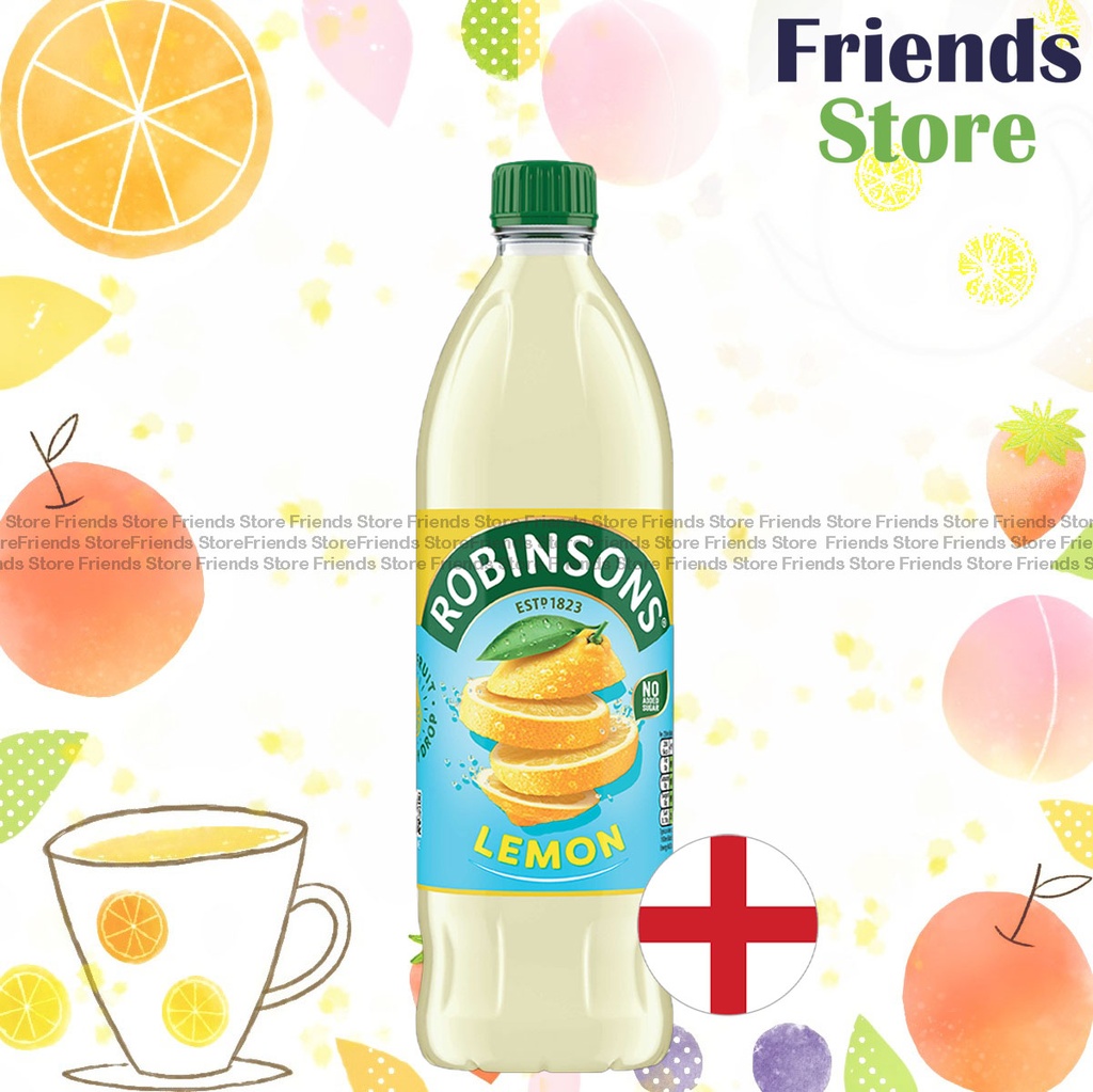 [4RB4] Robinsons - Lemon Juice (Concentrated) (No Added Sugar) (1L)