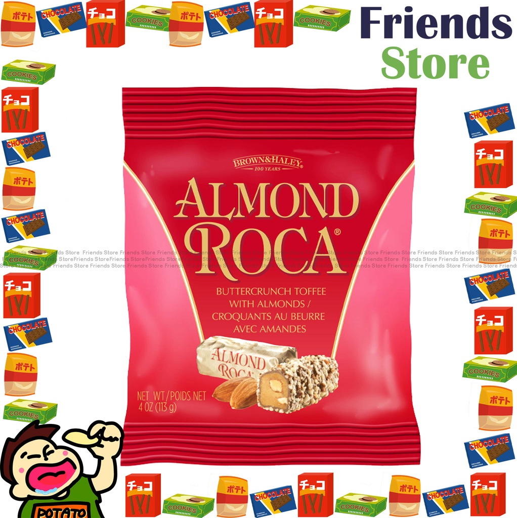 Almond Roca - Almond Roca The Original Buttercrunch Toffee w/ Almonds  (113g) Dealer's Goods of HK
