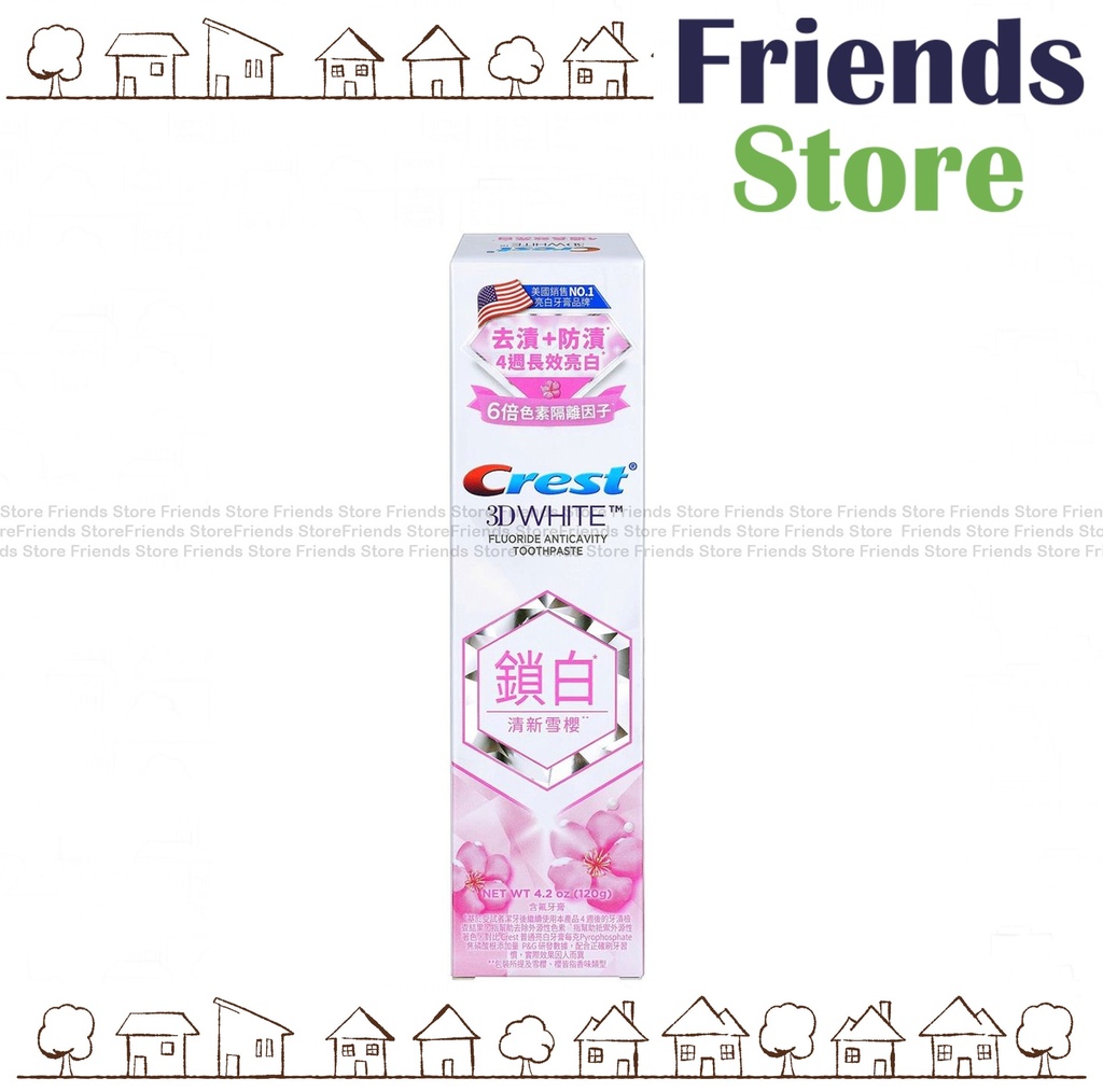 ยาสีฟัน Crest - Whitelock (รสซากุระ) 120 กรัม