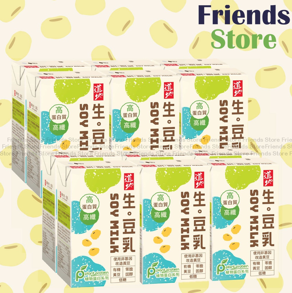 [4002112] タオティー 紙包装 低糖質生豆乳飲料 (250ml×6本×2)